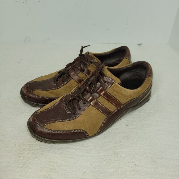 Cole Haan Shoes Size 9M Mens Casual Two Tone Brown Oxford Driving Comfort C03996 - Picture 7 of 16